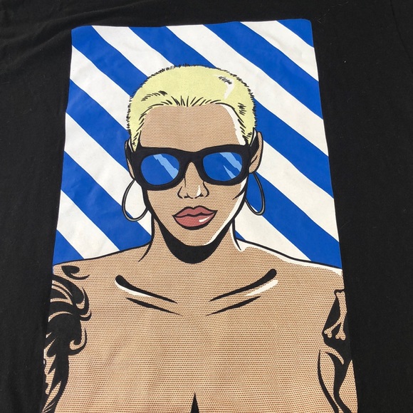 amber rose Tops - Amber Rose graphic print T-shirt large
